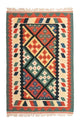 Tapis Kelim - Oriental - 123 x 82 cm - bleu