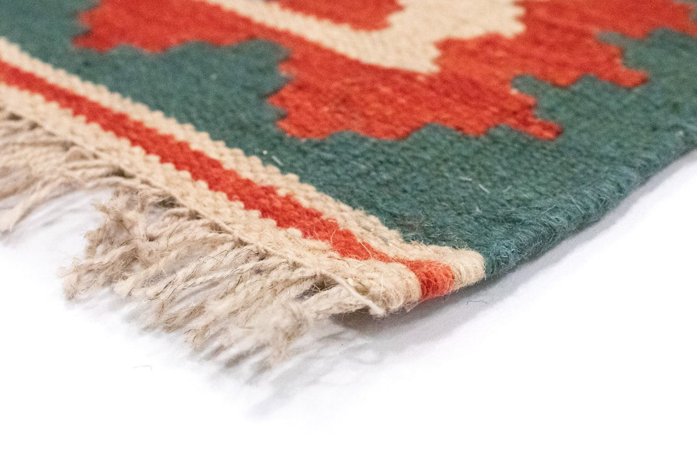 Tapis Kelim - Oriental - 123 x 82 cm - bleu