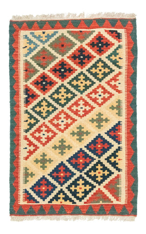 Tapis Kelim - Oriental - 127 x 80 cm - orange