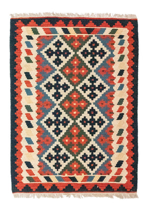 Tapis Kelim - Oriental - 120 x 85 cm - beige