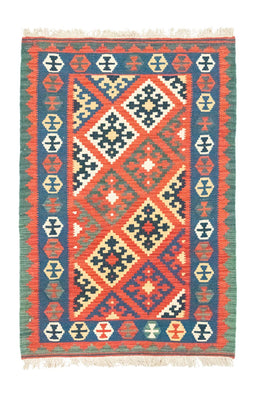 Tapis Kelim - Oriental - 126 x 85 cm - orange