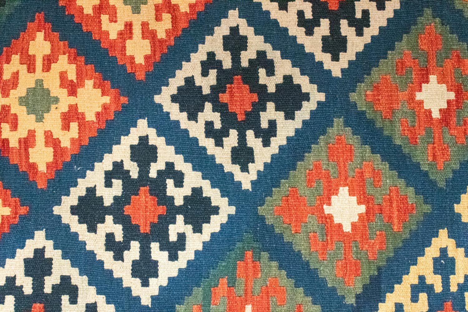 Tapis Kelim - Oriental - 125 x 85 cm - bleu