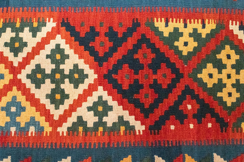 Tapis Kelim - Oriental - 121 x 81 cm - rouge