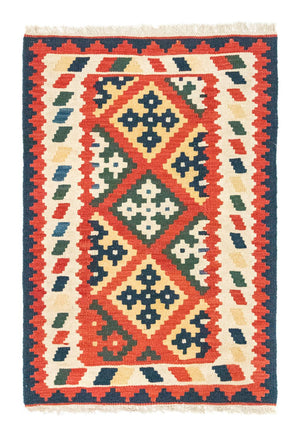 Tapis Kelim - Oriental - 120 x 83 cm - orange