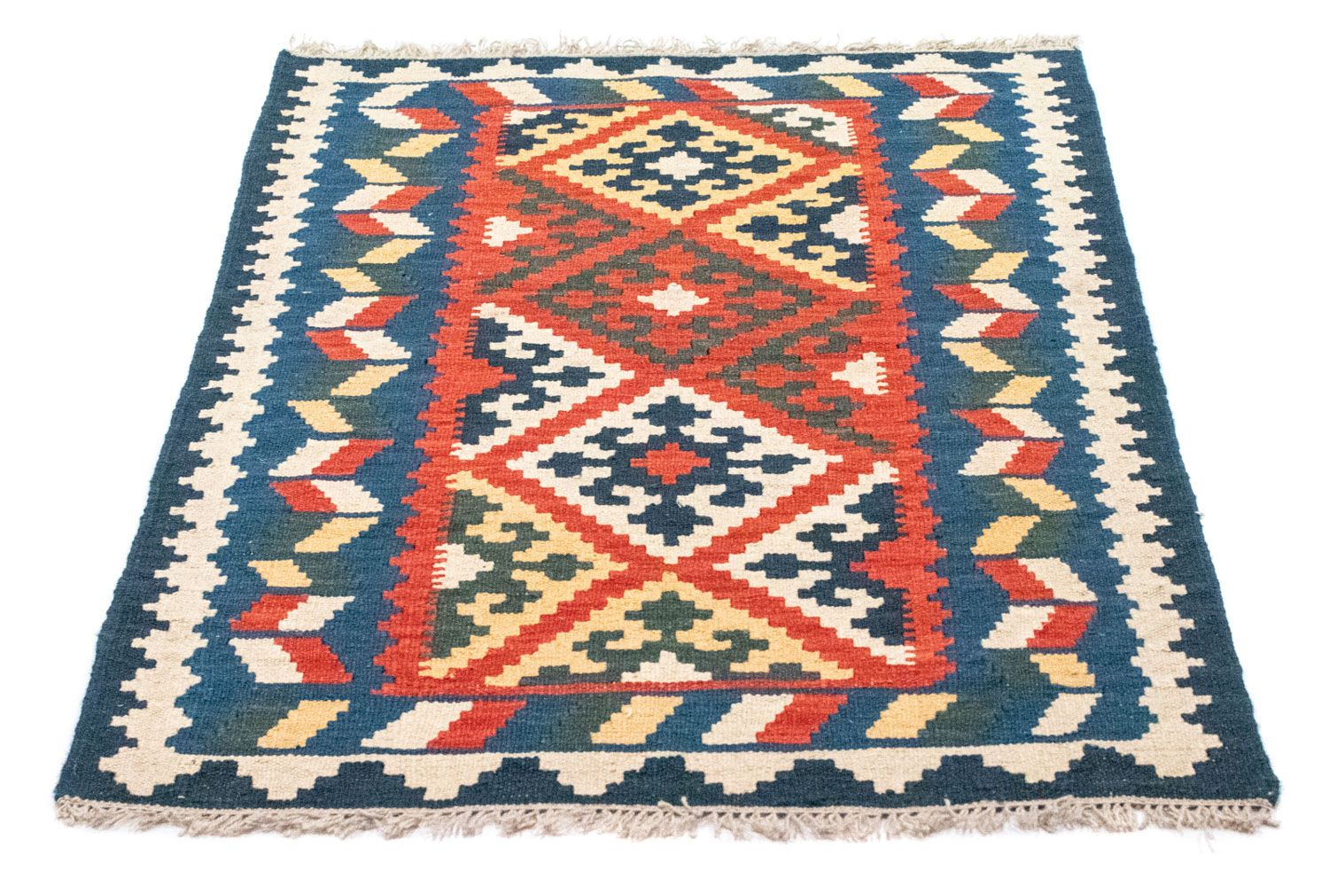 Tapis Kelim - Oriental - 122 x 80 cm - orange