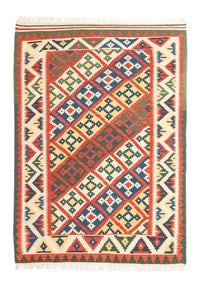 Tapis Kelim - Oriental - 236 x 170 cm - orange