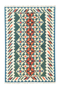 Tapis Kelim - Oriental - 250 x 165 cm - bleu