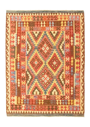 Tapis Kelim - Oriental - 229 x 174 cm - orange