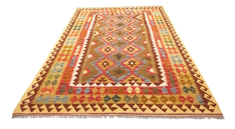 Tapis Kelim - Oriental - 256 x 151 cm - marron