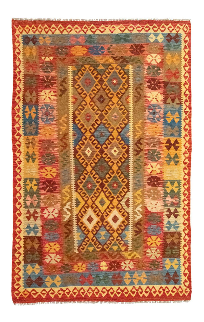 Tapis Kelim - Oriental - 259 x 161 cm - orange