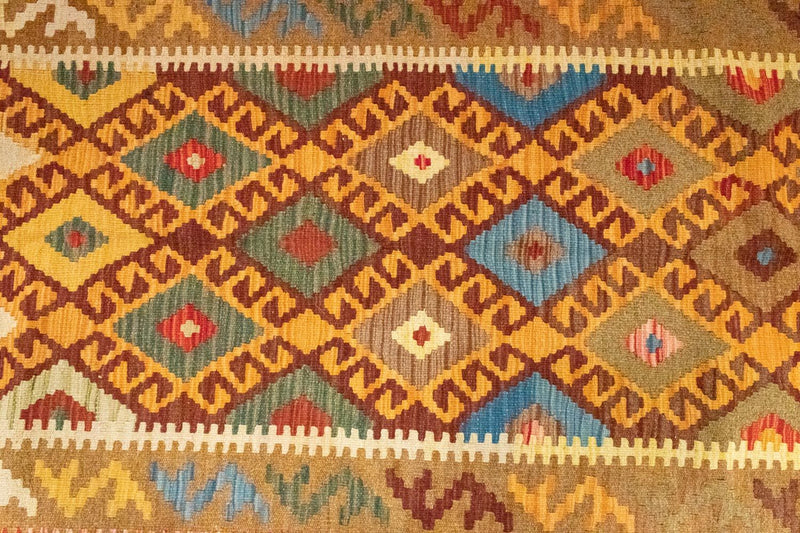 Tapis Kelim - Oriental - 259 x 161 cm - orange