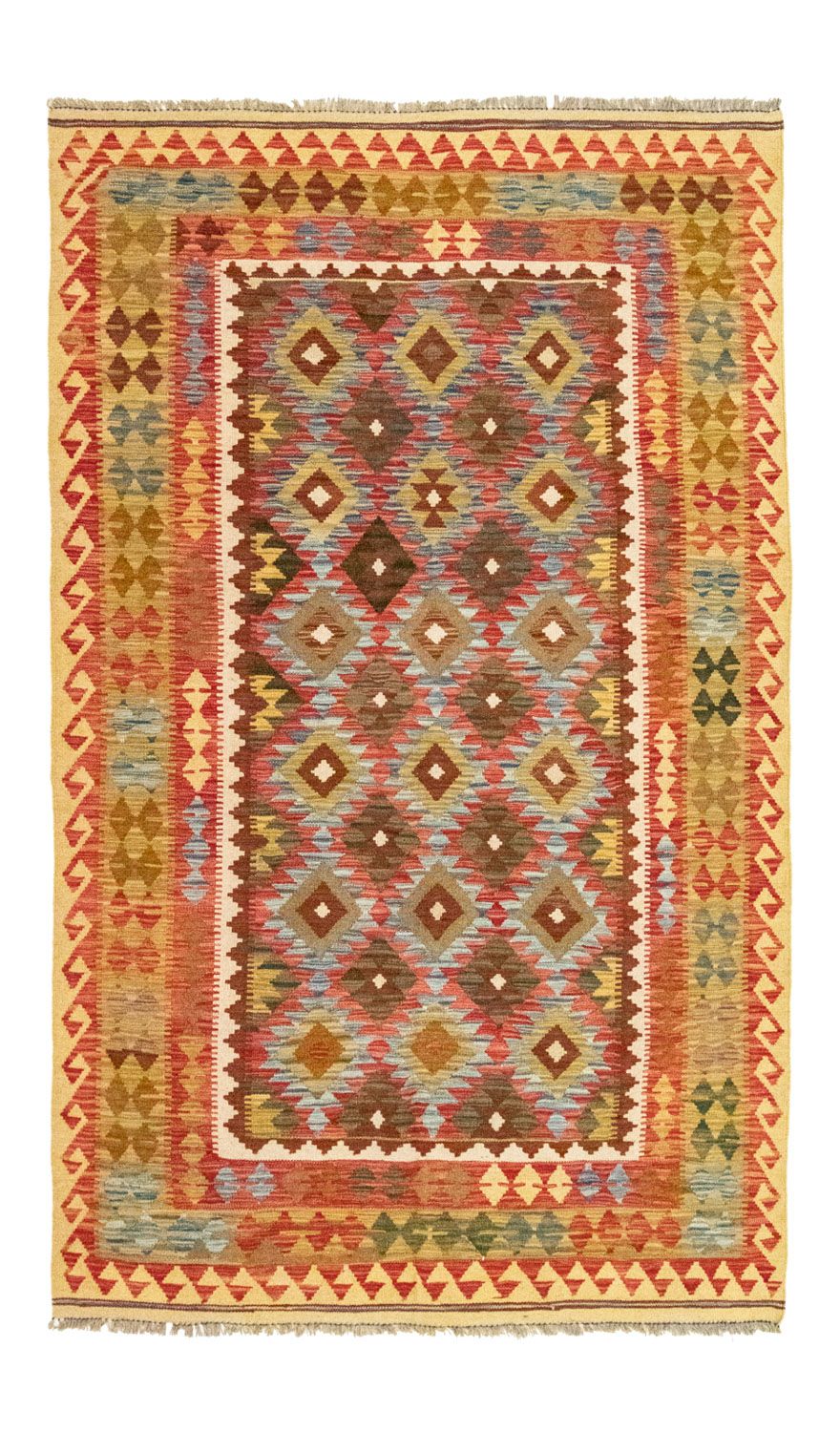 Tapis Kelim - Oriental - 255 x 153 cm - orange