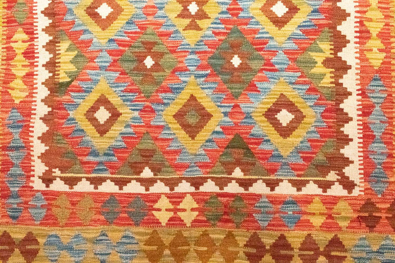 Tapis Kelim - Oriental - 255 x 153 cm - orange
