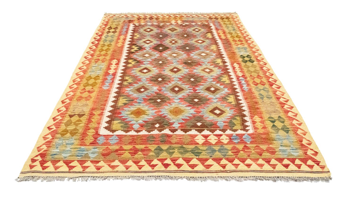 Tapis Kelim - Oriental - 255 x 153 cm - orange