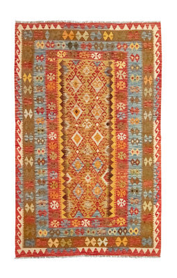 Tapis Kelim - Oriental - 252 x 162 cm - or