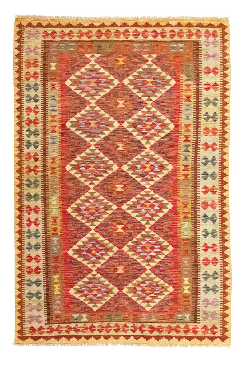 Tapis Kelim - Oriental - 242 x 156 cm - orange