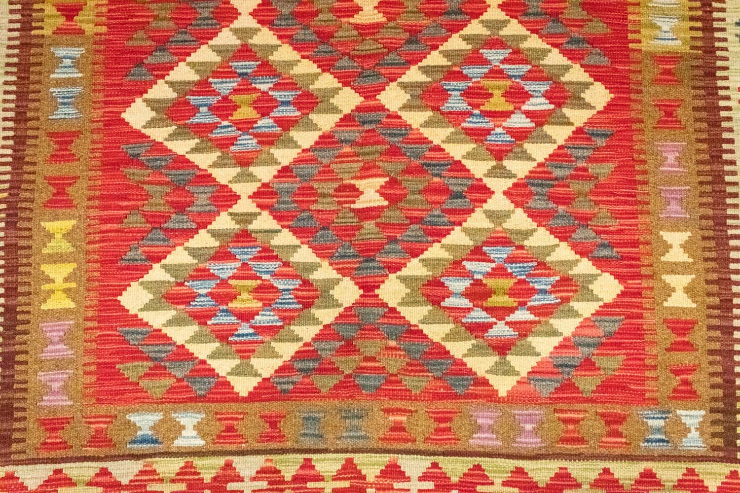 Tapis Kelim - Oriental - 242 x 156 cm - orange