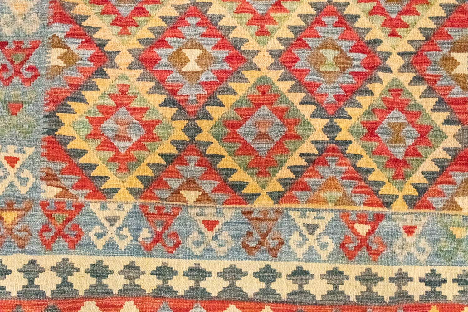Tapis Kelim - Oriental - 305 x 195 cm - or