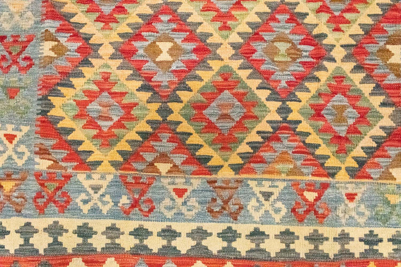 Tapis Kelim - Oriental - 305 x 195 cm - or