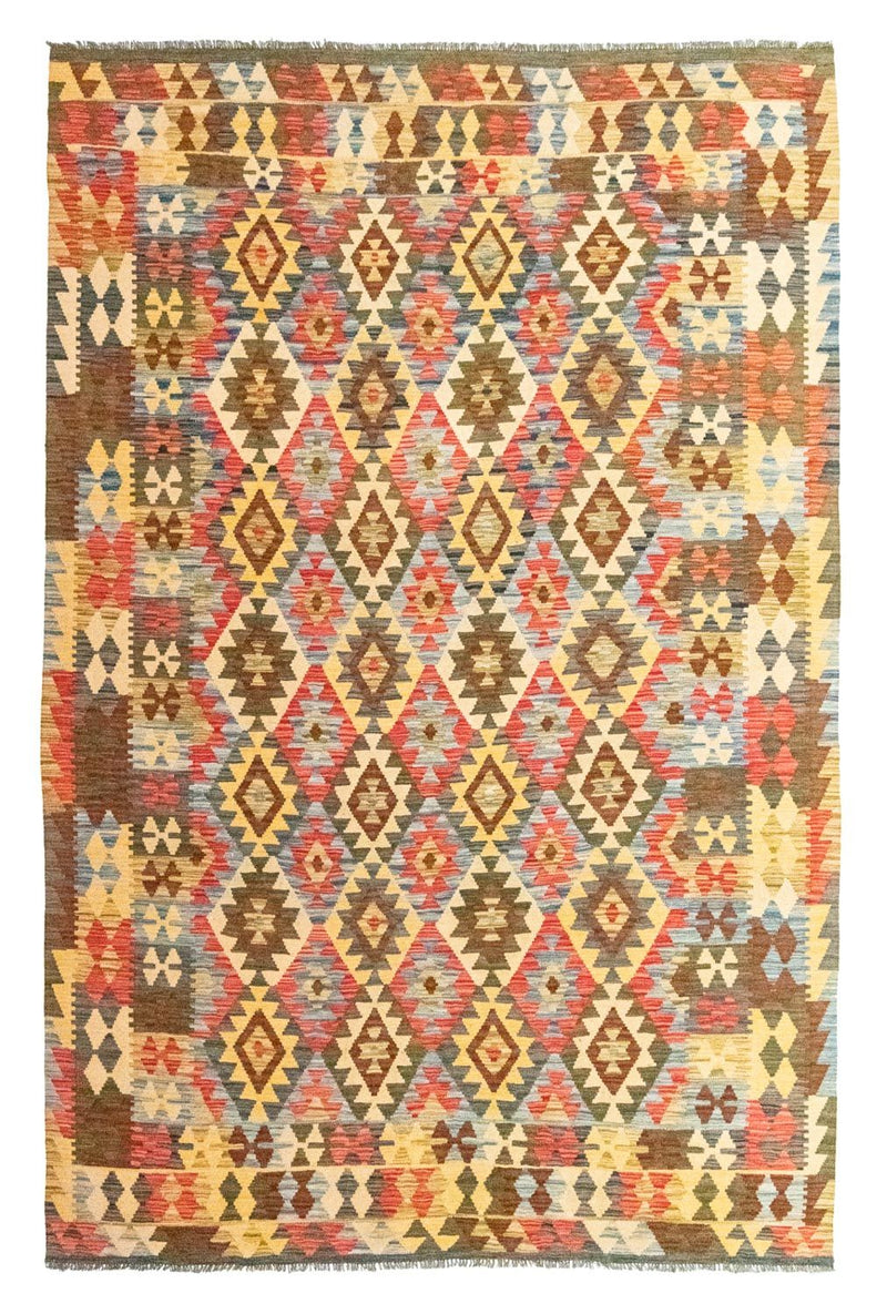 Tapis Kelim - Oriental - 296 x 200 cm - multicolore
