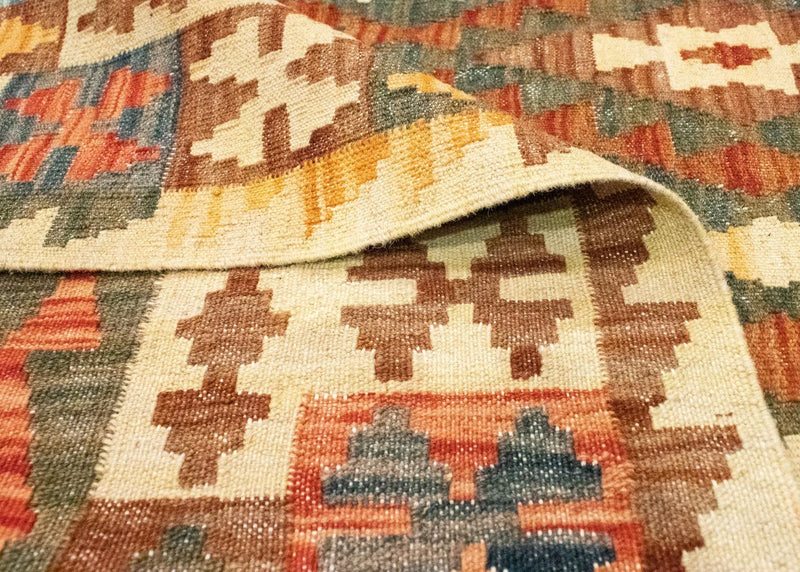 Tapis Kelim - Oriental - 295 x 202 cm - marron