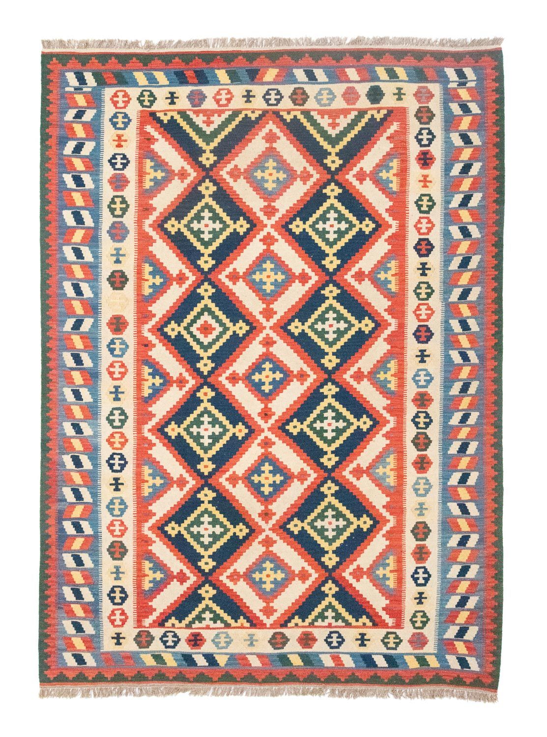 Tapis Kelim - Oriental - 300 x 205 cm - orange