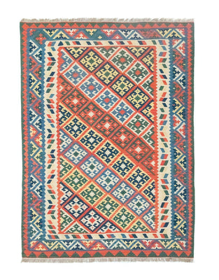 Tapis Kelim - Oriental - 297 x 207 cm - orange