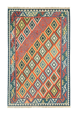Tapis Kelim - Oriental - 300 x 208 cm - orange