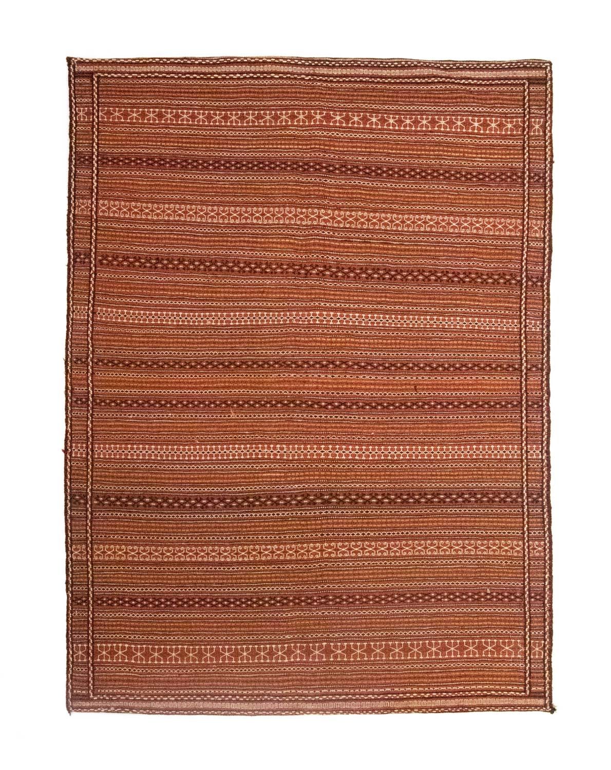 Tapis Kelim - Oriental - 223 x 166 cm - marron