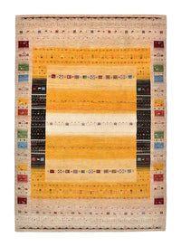Tapis Gabbeh - Loribaft Indus - 245 x 173 cm - multicolore