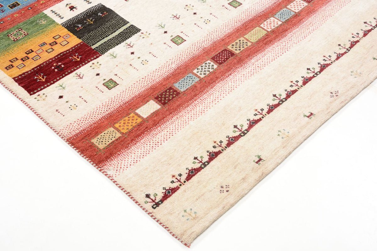 Tapis Gabbeh - Loribaft Indus - 240 x 171 cm - multicolore