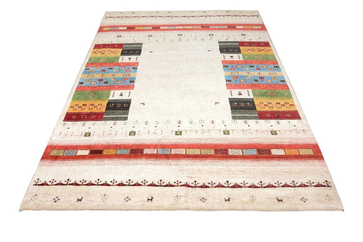 Tapis Gabbeh - Loribaft Indus - 240 x 171 cm - multicolore