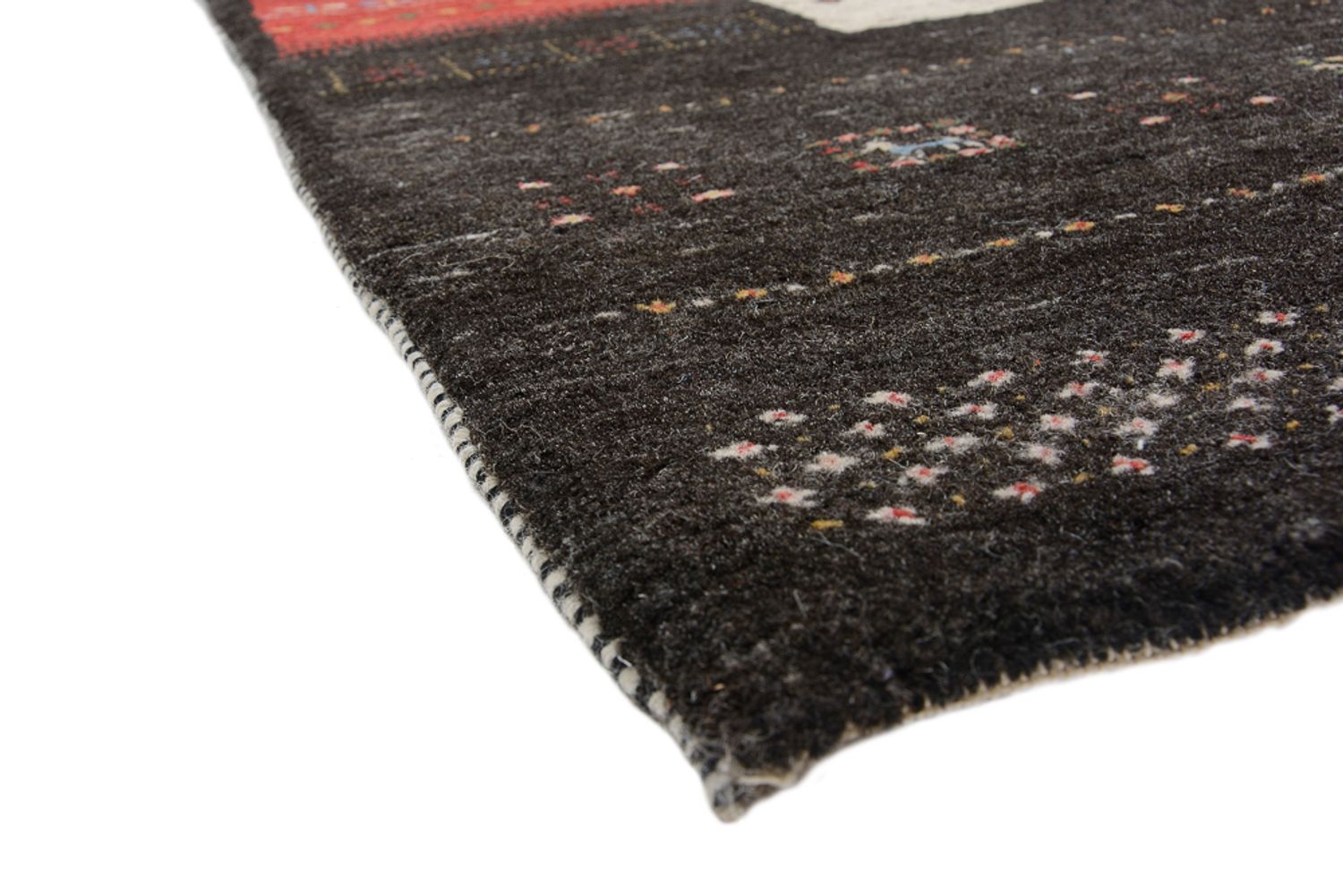 Tapis Gabbeh - Loribaft Indus - 241 x 175 cm - multicolore