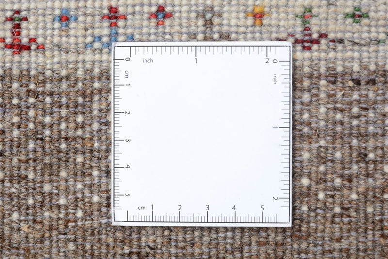 Tapis Gabbeh - Loribaft Indus - 203 x 146 cm - multicolore