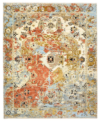 Tapis design - 303 x 245 cm - multicolore