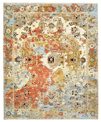 Tapis design - 303 x 245 cm - multicolore