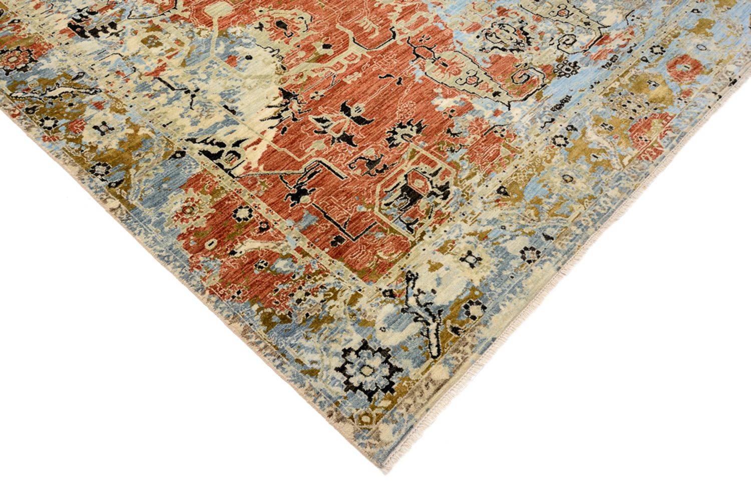 Tapis design - 303 x 245 cm - multicolore