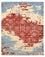 Tapis design - 303 x 246 cm - multicolore