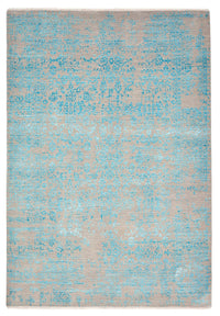 Tapis design - 247 x 170 cm - turquoise