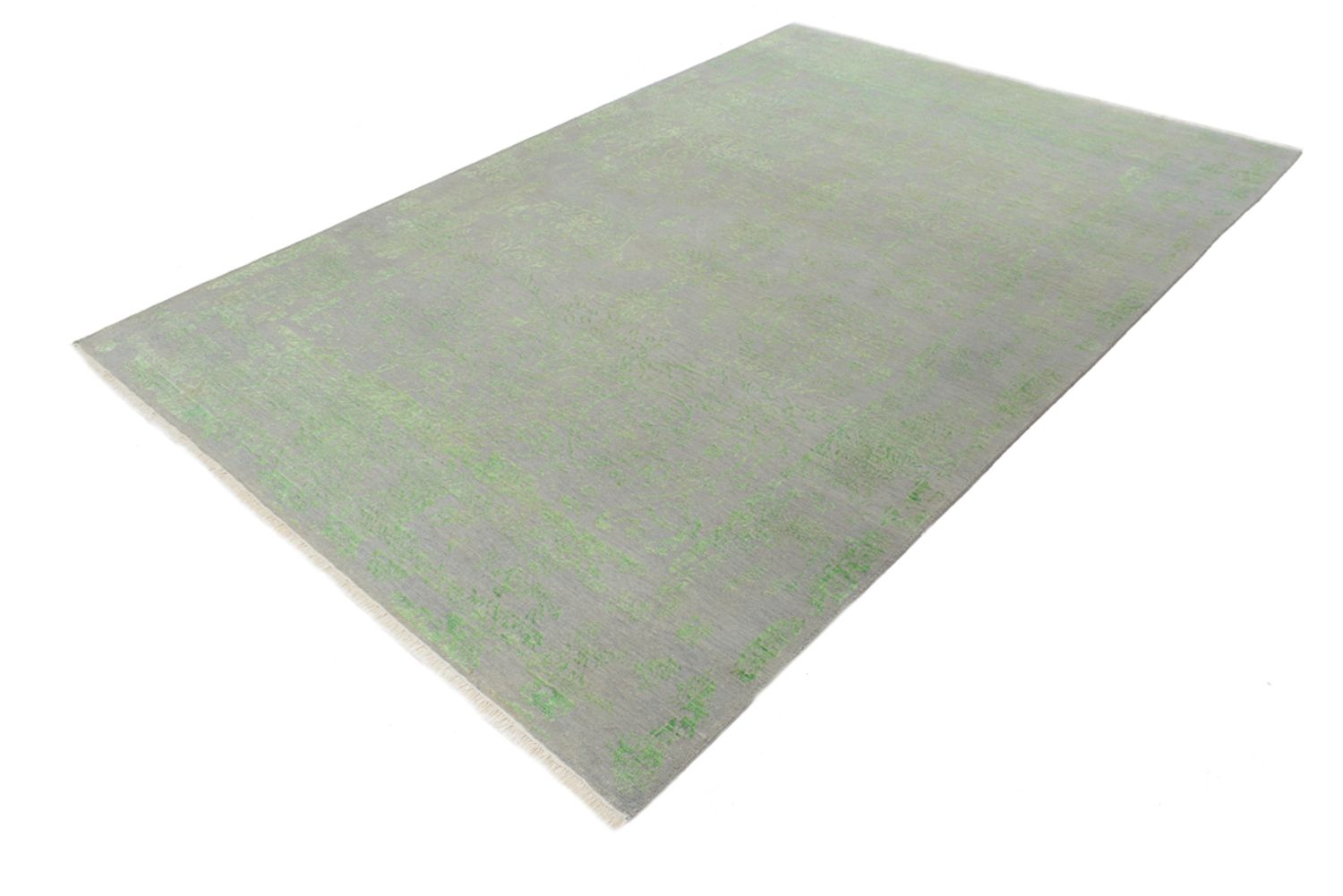 Tapis design - 259 x 183 cm - vert clair