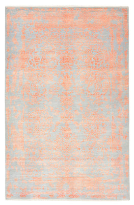 Tapis design - 299 x 195 cm - saumon