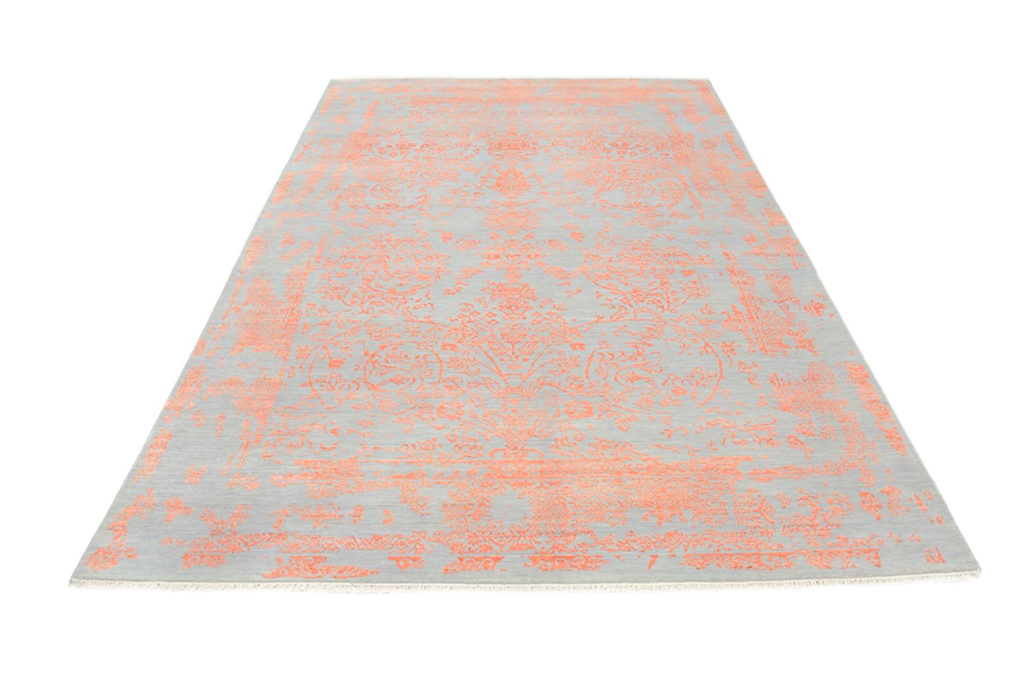 Tapis design - 299 x 195 cm - saumon
