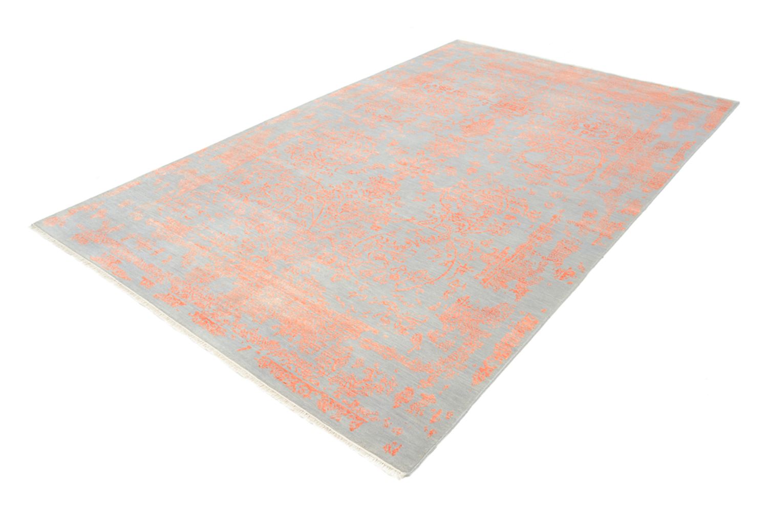 Tapis design - 299 x 195 cm - saumon