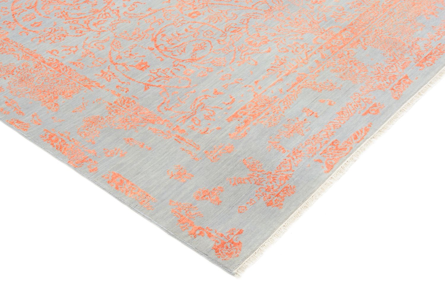 Tapis design - 299 x 195 cm - saumon