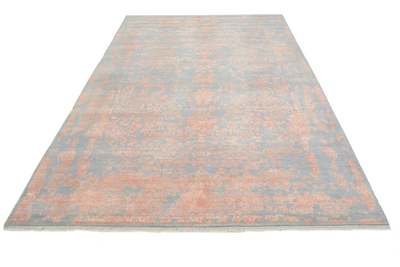 Tapis design - 299 x 195 cm - saumon
