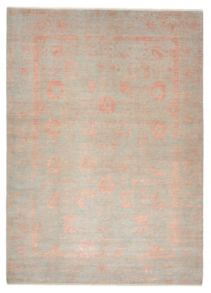 Tapis design - 420 x 305 cm - saumon