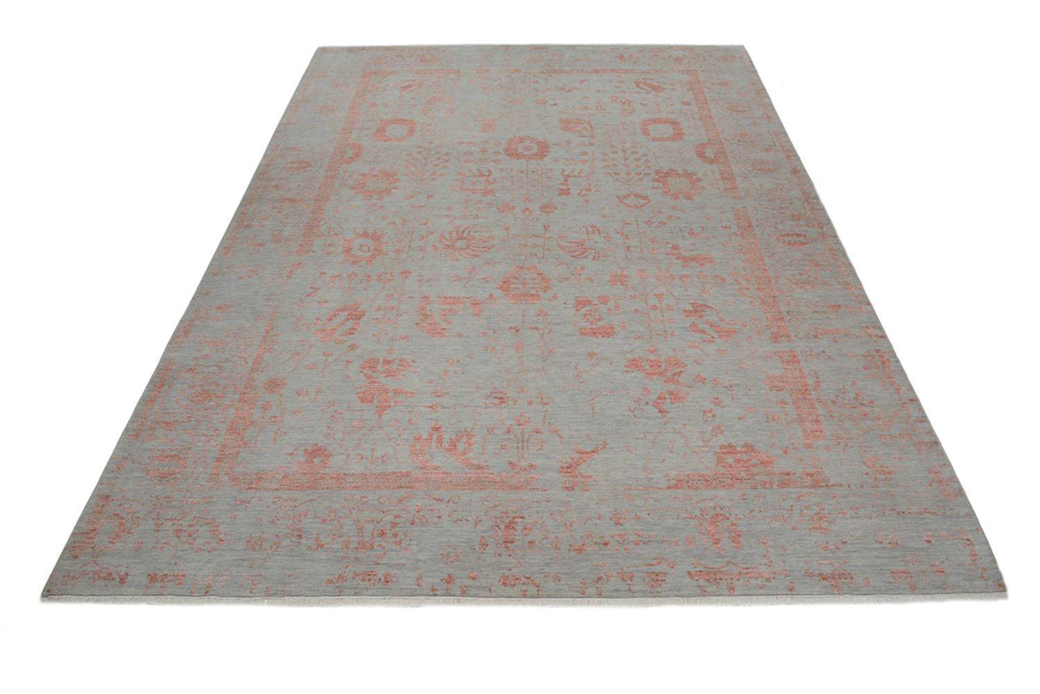 Tapis design - 420 x 305 cm - saumon