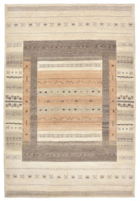Tapis Gabbeh - Loribaft Indus - 299 x 205 cm - beige foncé