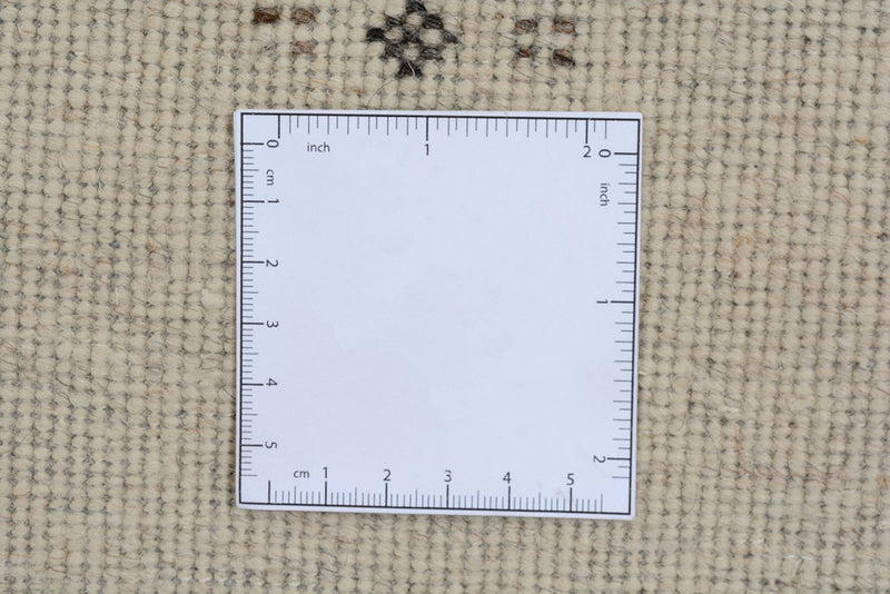 Tapis Gabbeh - Loribaft Indus - 302 x 248 cm - beige foncé