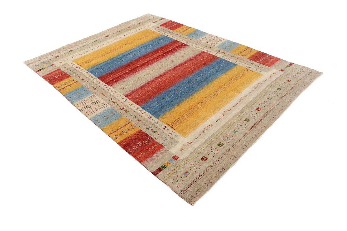 Tapis Gabbeh - Loribaft Indus - 236 x 173 cm - multicolore